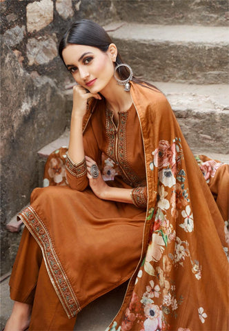 Bela Maahi Fabric Mulsin Fancy Designer Salwar Suit