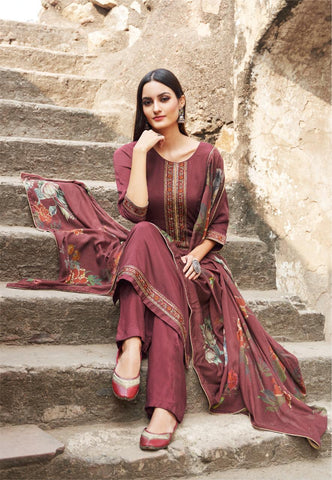 Bela Launched Maahi Fabric Muslin Fancy Designer Salwar Suits