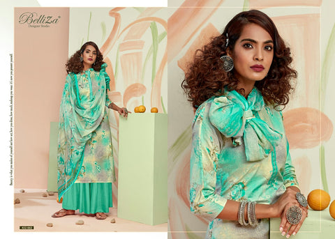 Belliza Designer Studio Pearls Cotton Embroidery Kashmiri Work Salwar Kameez