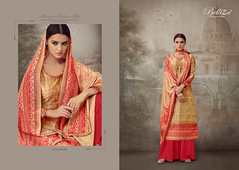 Belliza Designer Studio Presents Cosmic Pure Silk Fancy Designer Salwar Suits