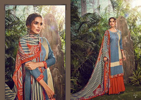 Belliza Designer Studio Presents Julia Pashmina Printed Fancy Designer Salwar Kameez