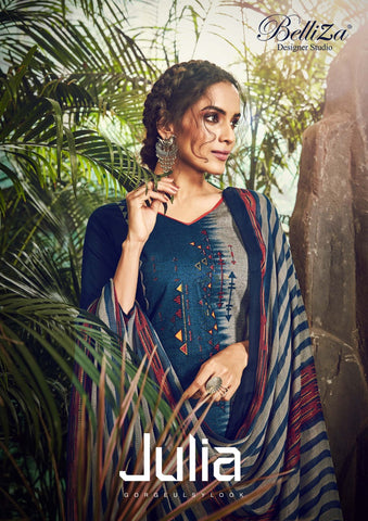 Belliza Designer Studio Presents Julia Pashmina Printed Fancy Designer Salwar Kameez