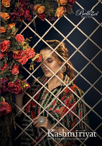 Belliza Designer Studio Launched Kashmiriyat Pashmina Printed Fancy Designer Salwar Kameez