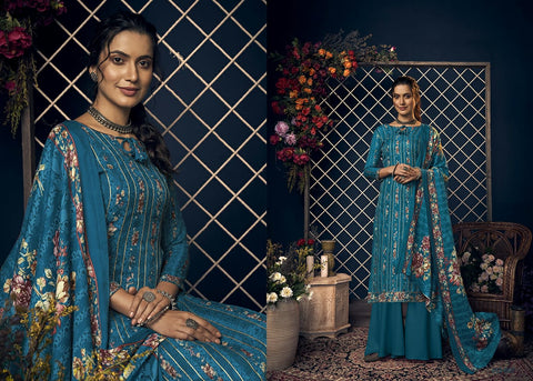Belliza Designer Studio Launched Kashmiriyat Pashmina Printed Fancy Designer Salwar Kameez