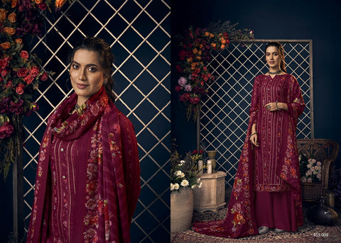 Belliza Designer Studio Launched Kashmiriyat Pashmina Printed Fancy Designer Salwar Kameez