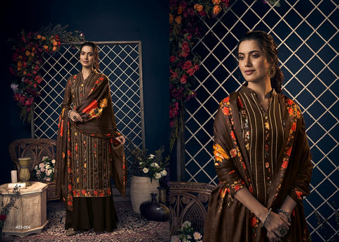 Belliza Designer Studio Launched Kashmiriyat Pashmina Printed Fancy Designer Salwar Kameez