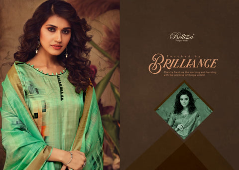 Belliza Designer Studio Presents Maanya Modal Satin Printed Fancy Designer Salwar Suits