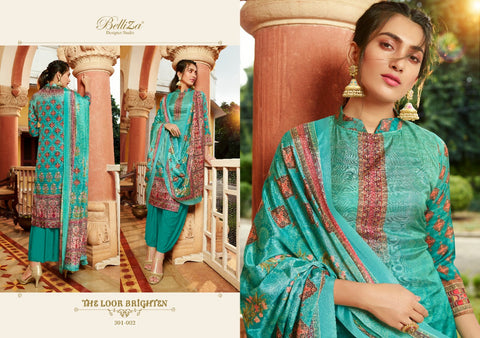 Belliza Designer Studio Presents Navya Kollam Silk Printed Fancy Designer Kameez