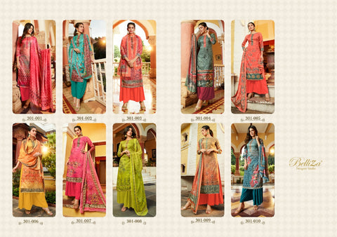 Belliza Designer Studio Presents Navya Kollam Silk Printed Fancy Designer Kameez