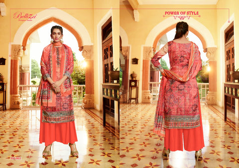 Belliza Designer Studio Presents Navya Kollam Silk Printed Fancy Designer Kameez