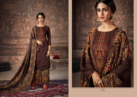 Belliza Designer Studio Presents Nizam e Patiyala Pashmina Printed Kasmiri Salwar Kameez