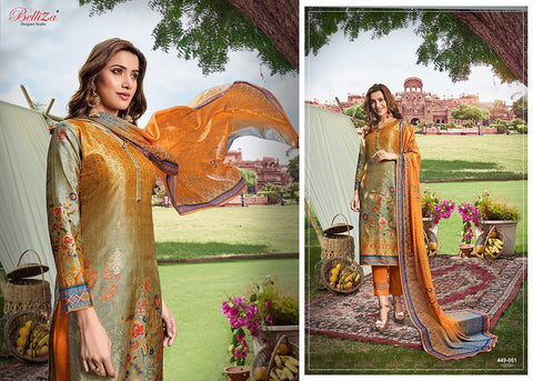 Belliza Designer Studio Presents Raas Upada Silk Printed Fancy Designer Salwar Suits