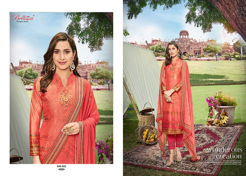 Belliza Designer Studio Presents Raas Upada Silk Printed Fancy Designer Salwar Suits