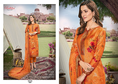 Belliza Designer Studio Presents Raas Upada Silk Printed Fancy Designer Salwar Suits