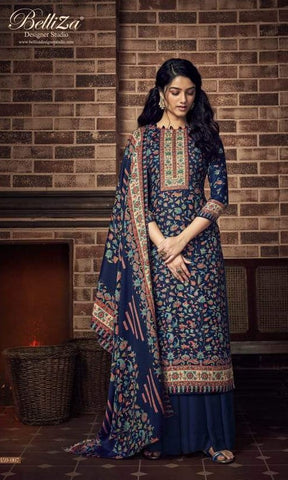 Belliza Designer Studio Presents Ruhani Pure Pashmina Printed Fancy Designer Salwar Kameez