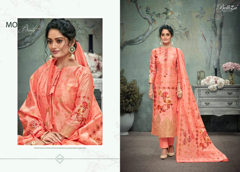 Belliza Designer Studio Paridhan Banarsi Silk Printed Fancy Designer Salwar Kameez