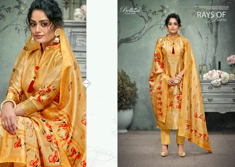 Belliza Designer Studio Paridhan Banarsi Silk Printed Fancy Designer Salwar Kameez