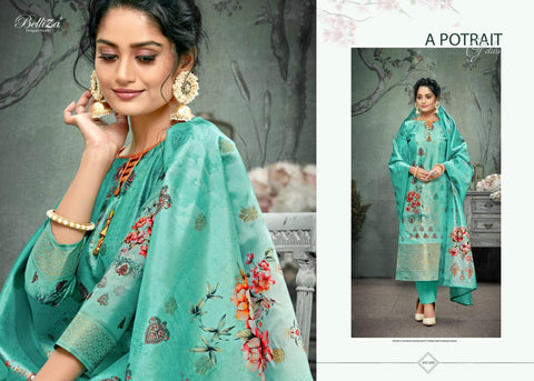 Belliza Designer Studio Paridhan Banarsi Silk Printed Fancy Designer Salwar Kameez