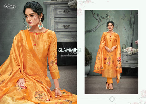 Belliza Designer Studio Paridhan Banarsi Silk Printed Fancy Designer Salwar Kameez