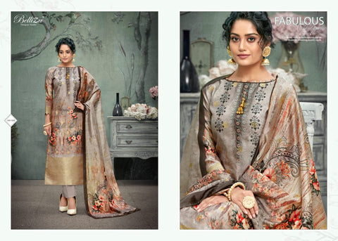 Belliza Designer Studio Paridhan Banarsi Silk Printed Fancy Designer Salwar Kameez