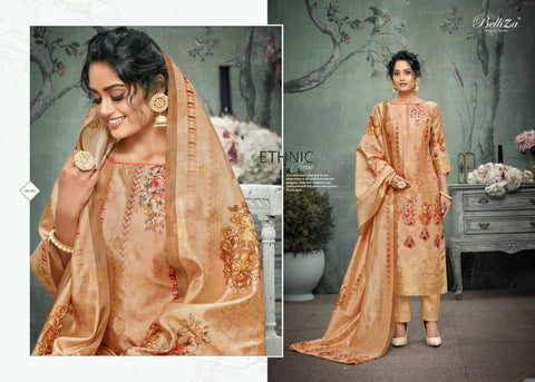 Belliza Designer Studio Paridhan Banarsi Silk Printed Fancy Designer Salwar Kameez