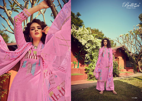 BELLIZA DESIGNER STUDIO ZOHRA PURE COTTON PREMIUM SUIT COLLECTION