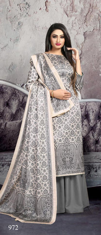 Bipson Launched Noor Pashmina Tusser Silk Fancy Designer Salwar Suits