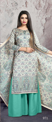 Bipson Launched Noor Pashmina Tusser Silk Fancy Designer Salwar Suits