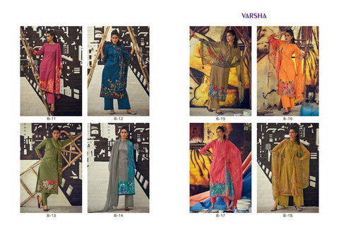 VARSHA INTRODUCES BLOOM PRINTED CASUALWEAR COTTON DRESS MATERIAL