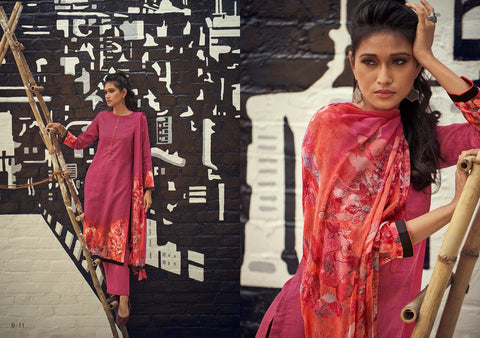 VARSHA INTRODUCES BLOOM PRINTED CASUALWEAR COTTON DRESS MATERIAL