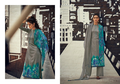 VARSHA INTRODUCES BLOOM PRINTED CASUALWEAR COTTON DRESS MATERIAL