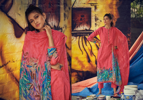 VARSHA INTRODUCES BLOOM PRINTED CASUALWEAR COTTON DRESS MATERIAL
