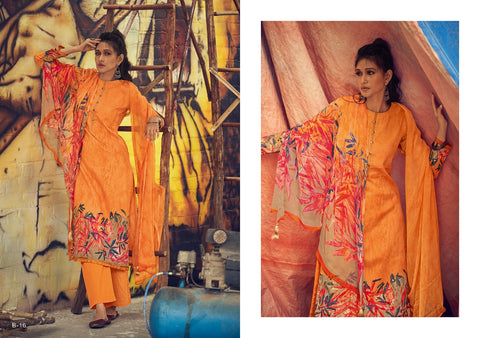 VARSHA INTRODUCES BLOOM PRINTED CASUALWEAR COTTON DRESS MATERIAL