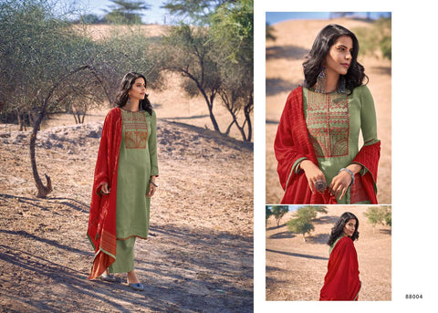 Deepsy Suits Bailey Mini Silk With Self Embroidery Work Casual Wear Collection