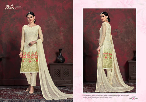 Bela Classic Vol 2 Chiffon Designer Party Wear Salwar Kameez