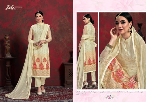 Bela Classic Vol 2 Chiffon Designer Party Wear Salwar Kameez