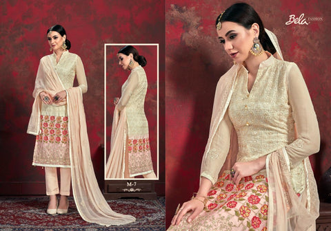 Bela Classic Vol 2 Chiffon Designer Party Wear Salwar Kameez