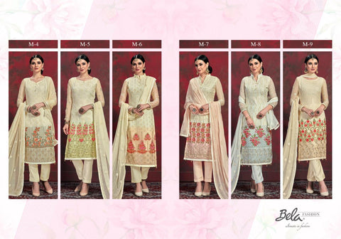 Bela Classic Vol 2 Chiffon Designer Party Wear Salwar Kameez