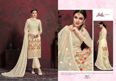 Bela Classic Vol 2 Chiffon Designer Party Wear Salwar Kameez