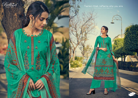 Belliza Designer Studio Mahira Vol 2 Cotton Digital Print Salwar Kameez
