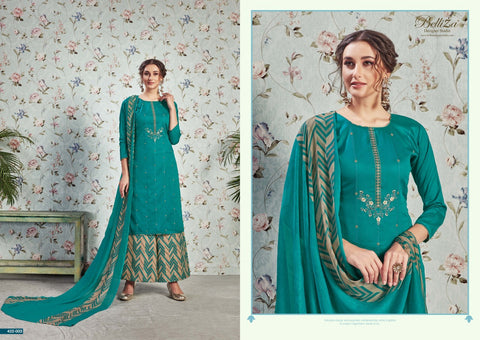 Belliza Designer Studio Nazar E Patiyala Jam Cotton Kashmiri Work Salwar Kameez