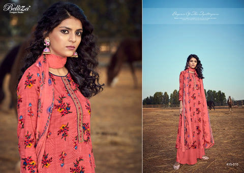 Belliza Designer Studio Tisha Rayon Digital Embroidery Printed Salwar Suits