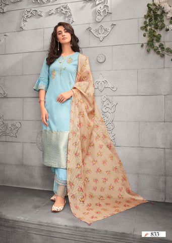 Vink Presents Bloom Pure Viscose Fancy Designer Salwar Kameez