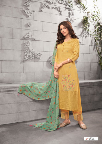 Vink Presents Bloom Pure Viscose Fancy Designer Salwar Kameez