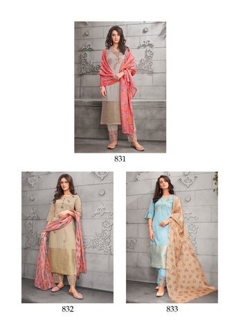 Vink Presents Bloom Pure Viscose Fancy Designer Salwar Kameez