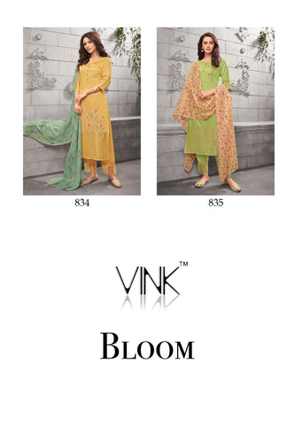 Vink Presents Bloom Pure Viscose Fancy Designer Salwar Kameez