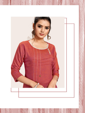 Channel 9 Presents Vivana Rayon Daily Wear Kurtis Collection