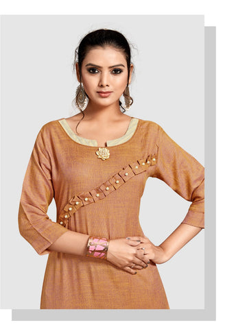 Channel 9 Presents Vivana Rayon Daily Wear Kurtis Collection