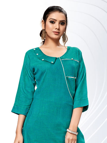 Channel 9 Launched Vivana Rayon Fancy Designer Kurtis With Pants