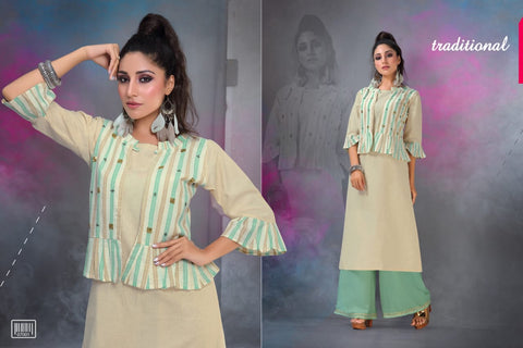 Channel 9 Launched Zion Fancy Stylish Designer Kurtis With Plazzo